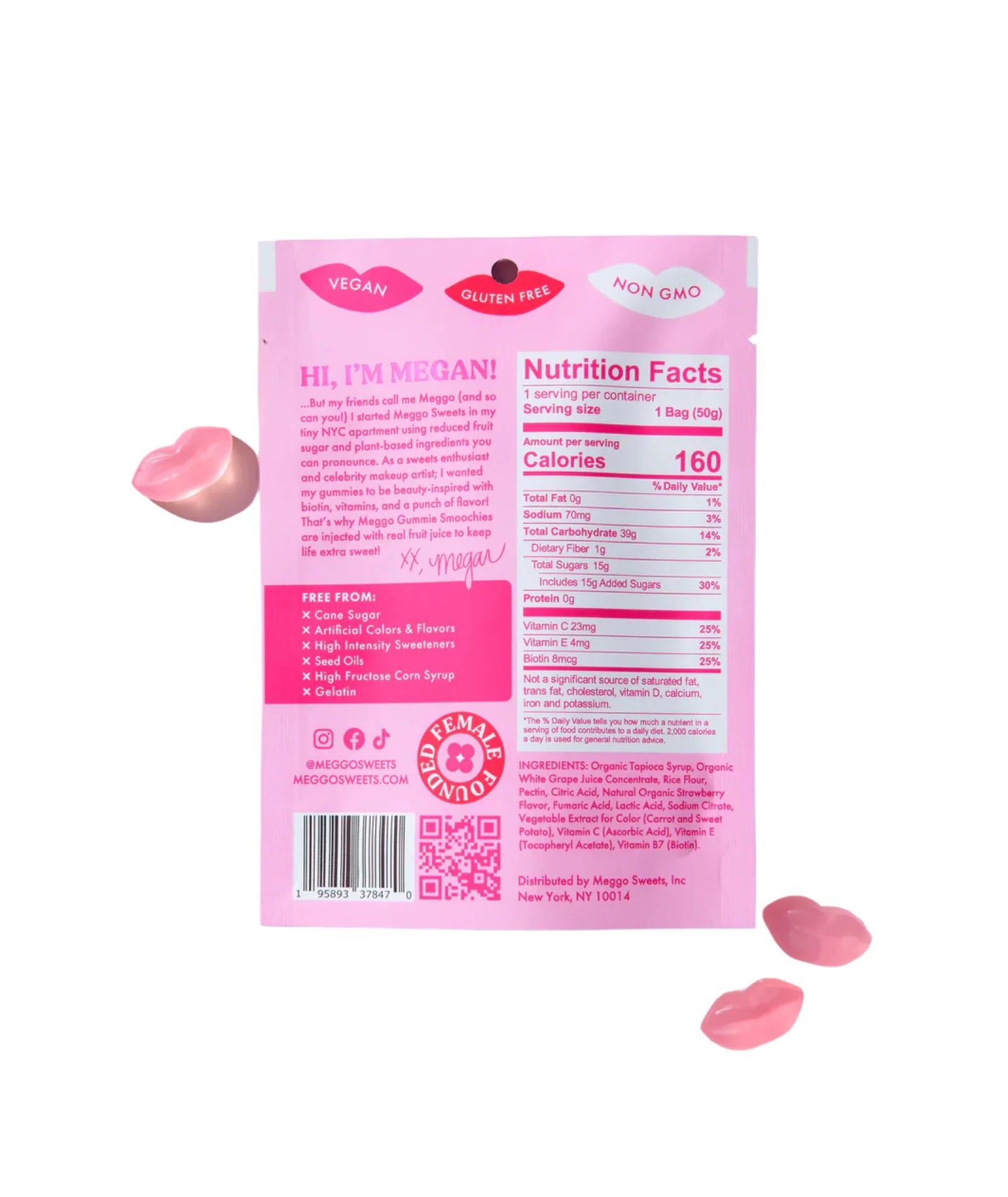 Meggo Sweets Gummy Smoochies - Image 2