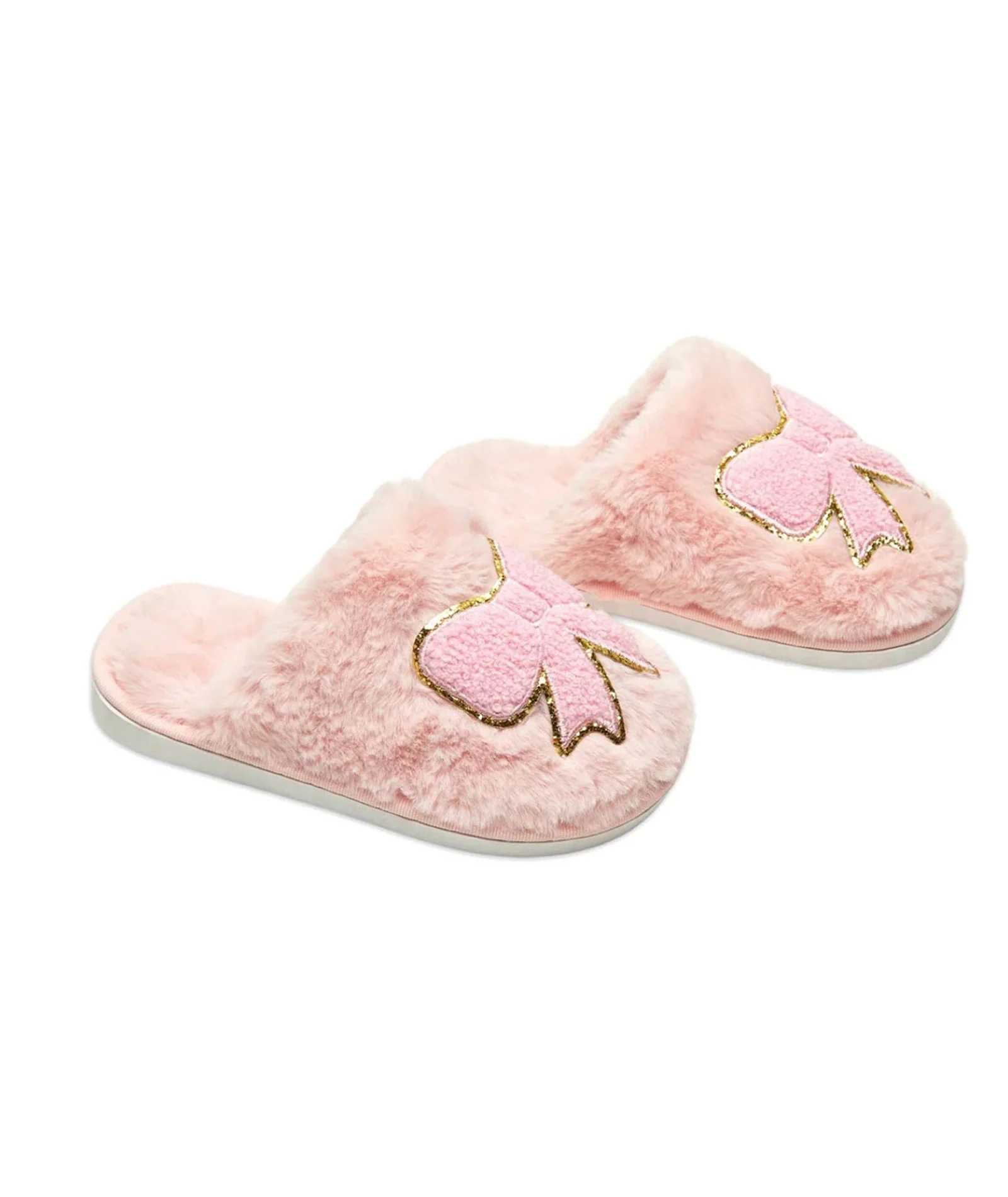 Mini Dreamers Girls Cali Bow Slippers - Image 2
