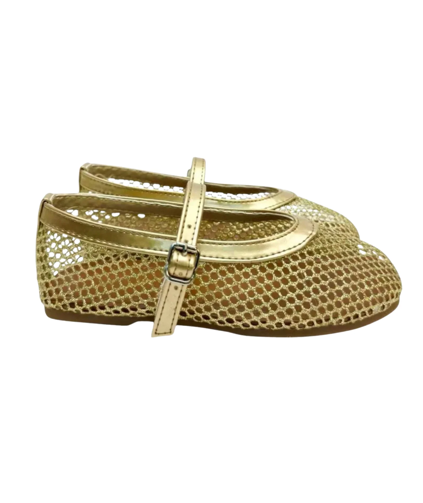 Mini Dreamers Girls Lala Mesh Ballet Flats - Image 6