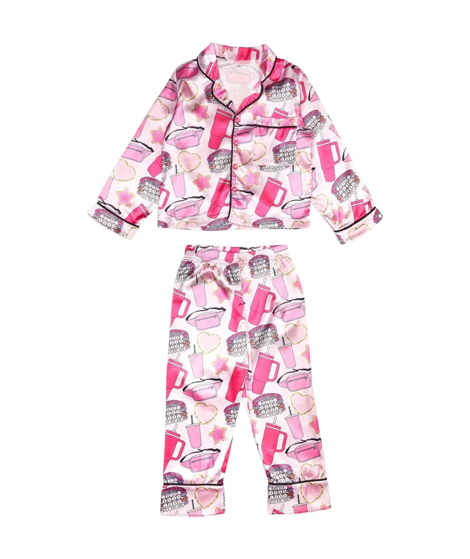 Mini Dreamers Girls Trendy Girl Silky Set - Image 2