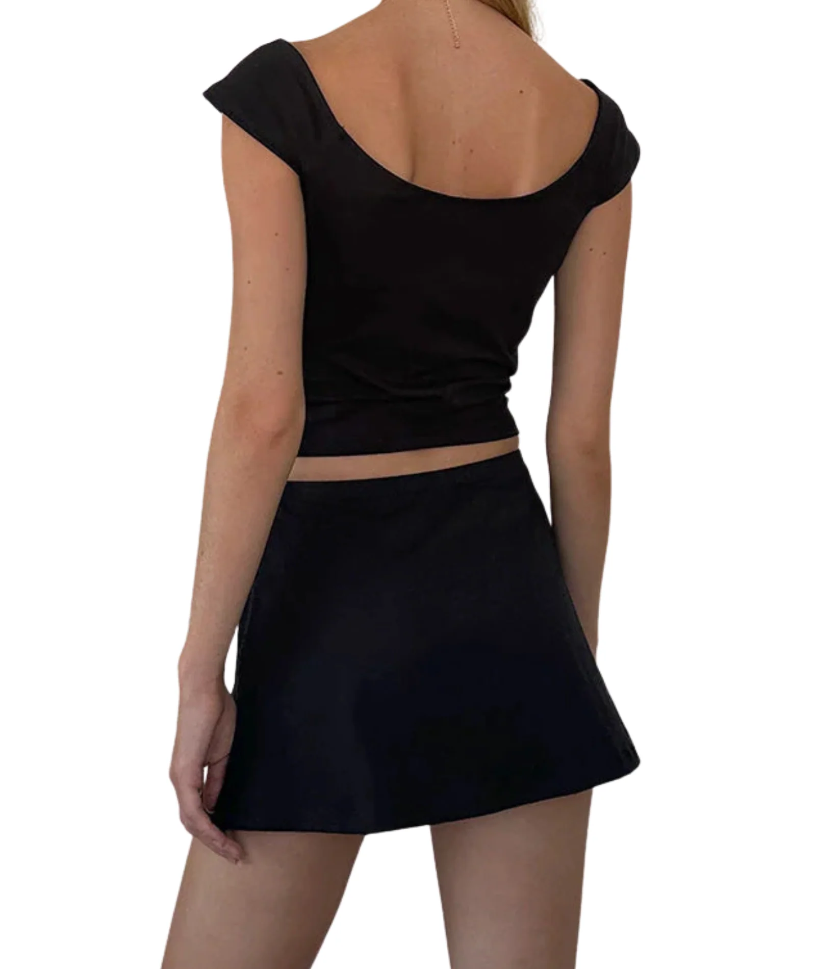 Motel Rocks Women Nidya Skirt Black - Image 4