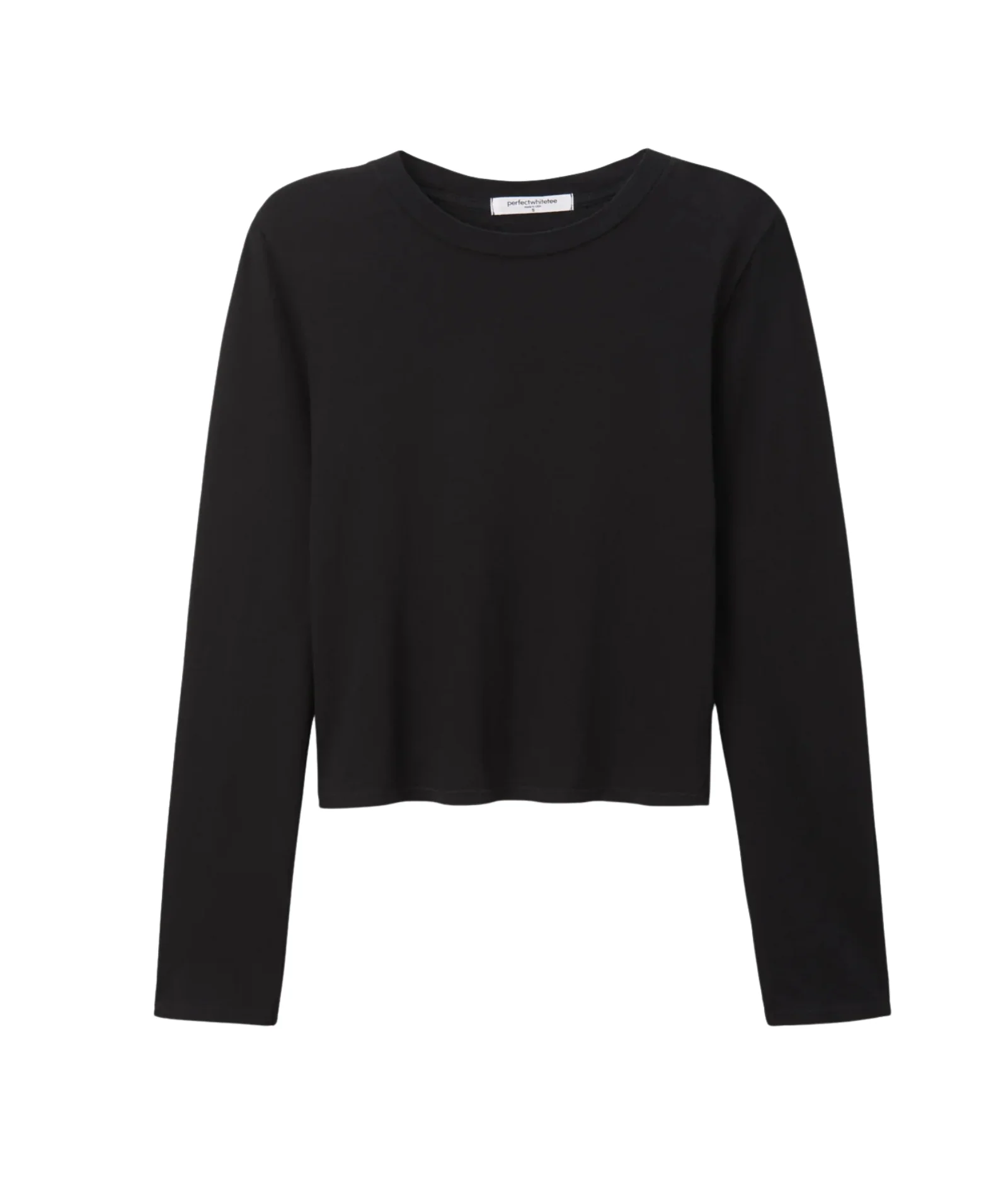 Perfect White Tee Women Jamie Recycled Cotton Long Sleeve Tee - Image 5