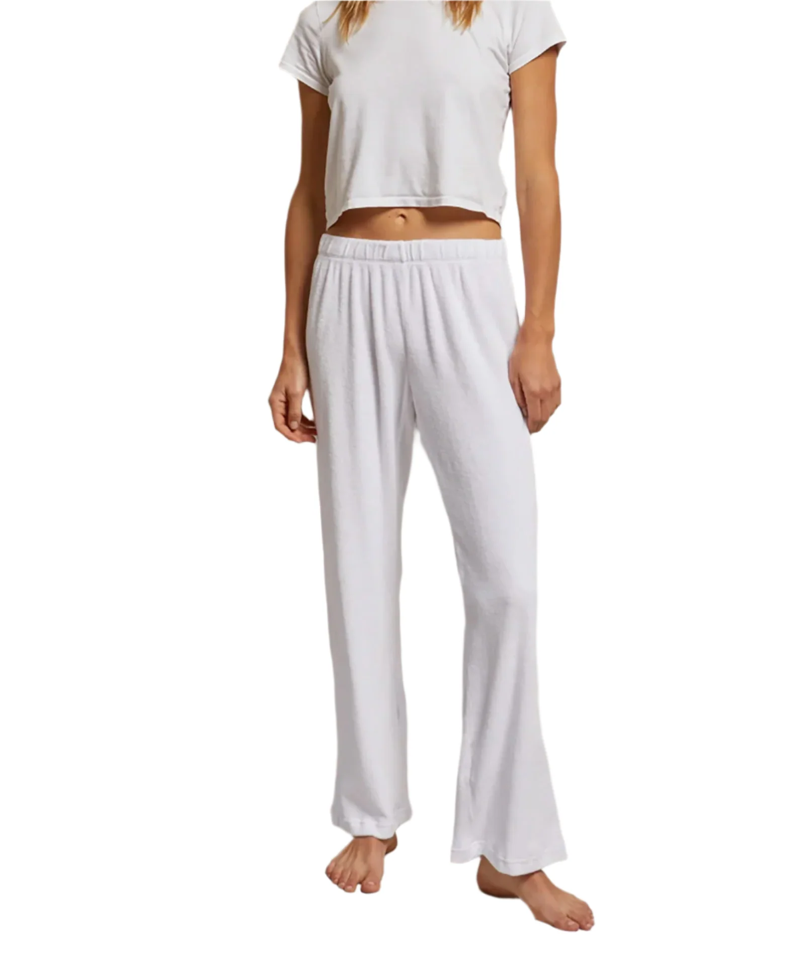 Perfect White Tee Women Katie Loop Terry Pants