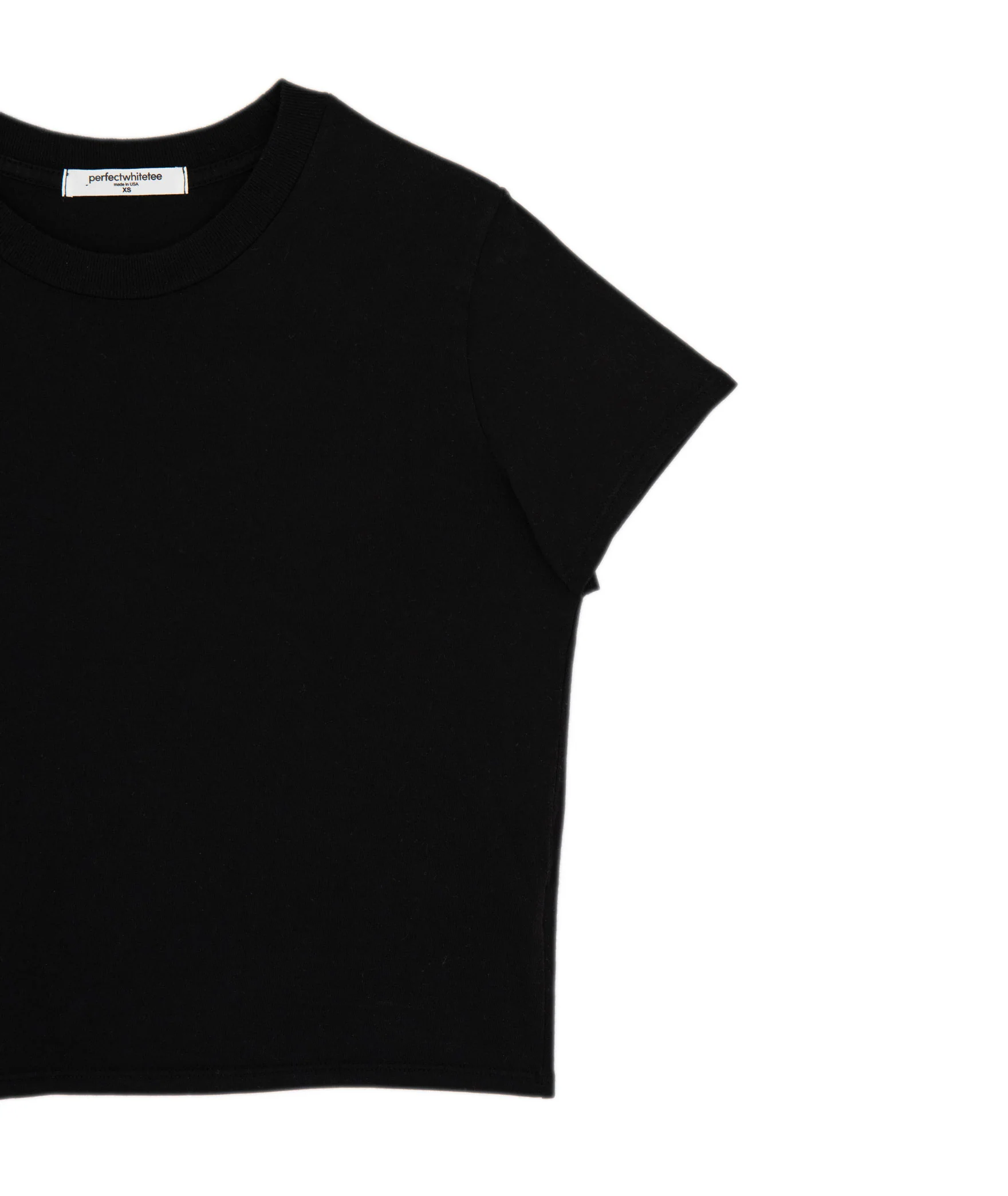 Perfect White Tee Women Springsteen Crew Baby Tee - Image 3