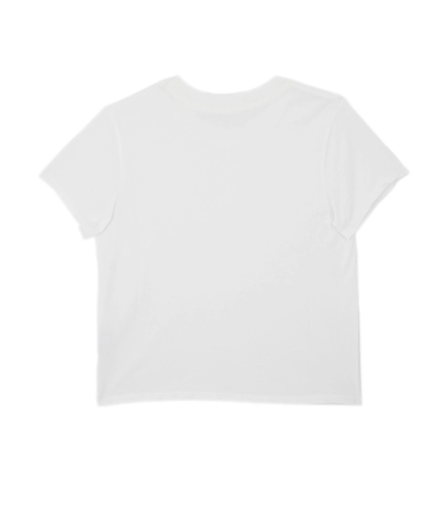 Perfect White Tee Women Springsteen Crew Baby Tee - Image 5