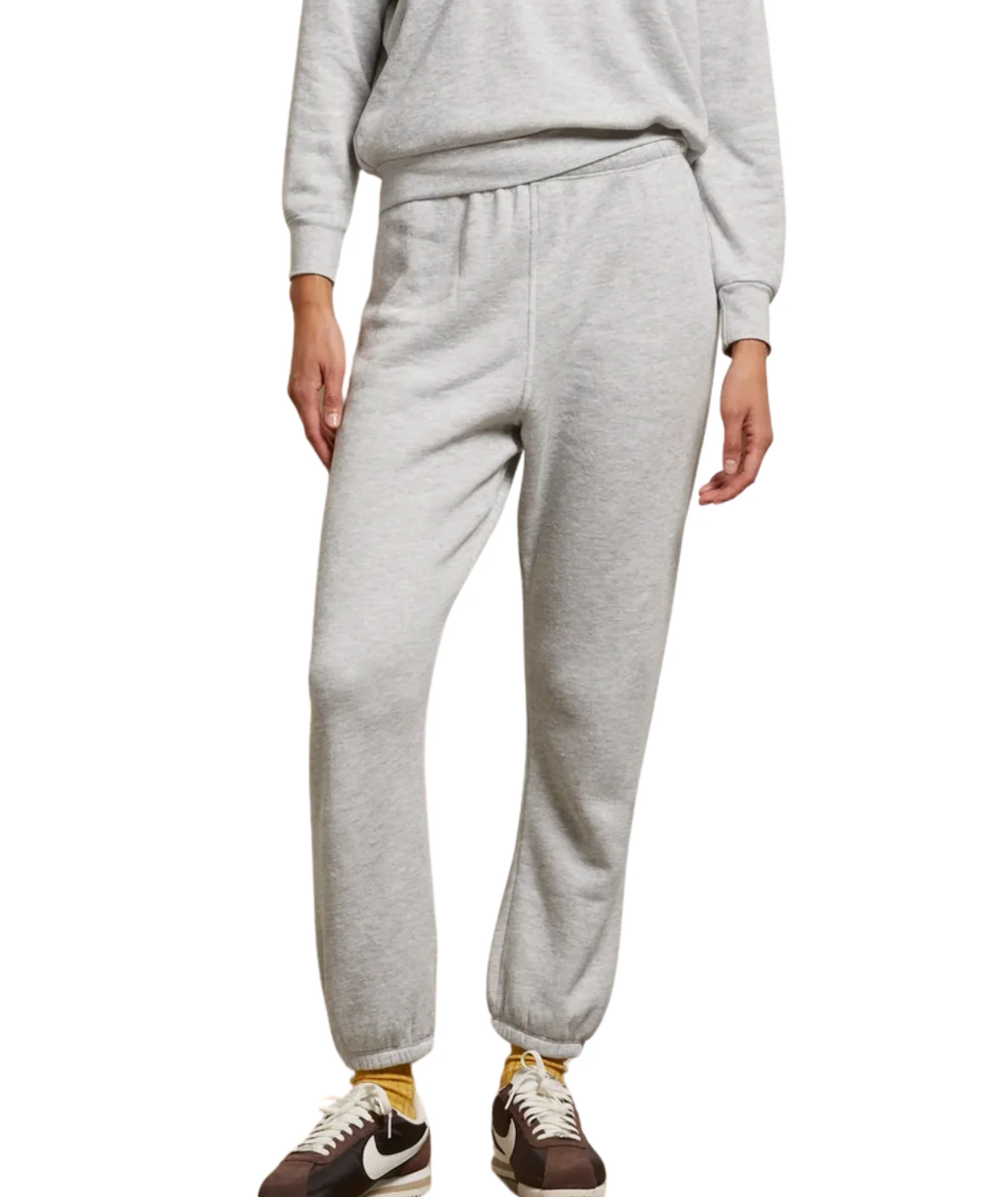 Perfect White Tee Women Stevie Fleece Easy Sweatpants - Image 2