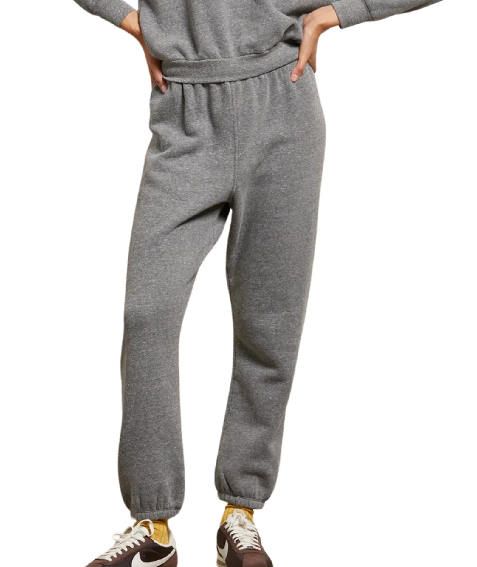 Perfect White Tee Women Stevie Fleece Easy Sweatpants - Image 9