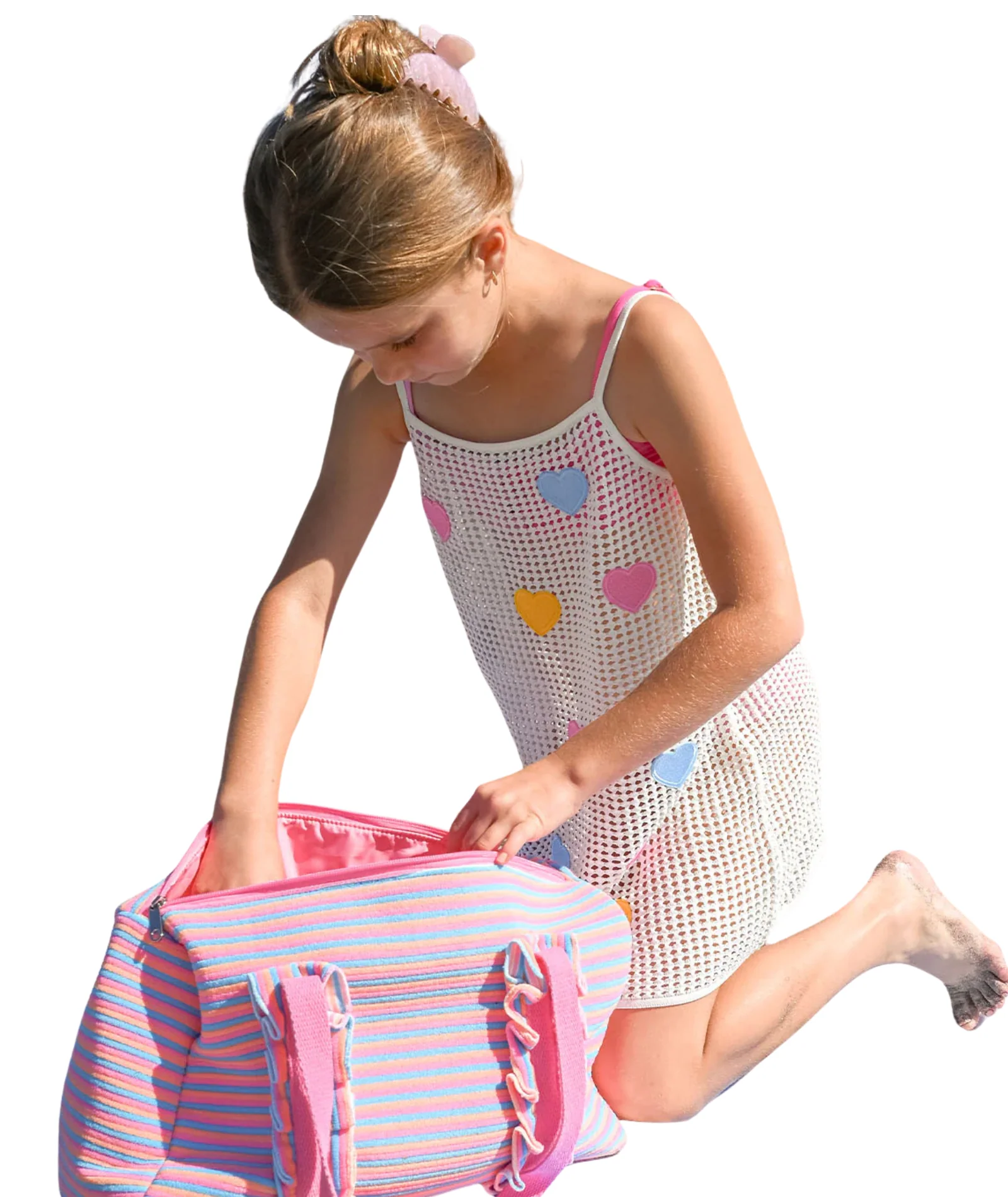 PQ Girls Olivia Cover Up Hearts - Image 3