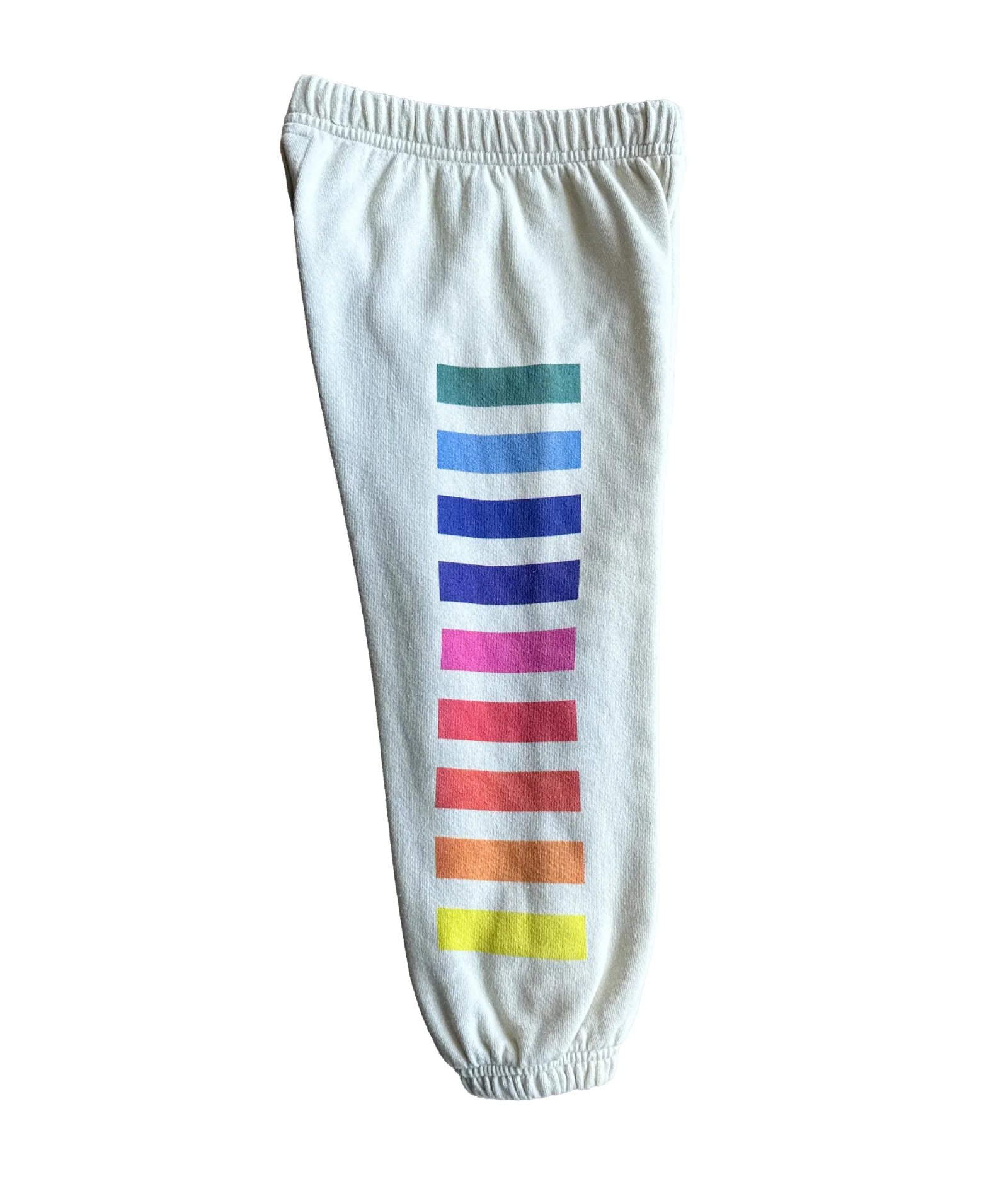 Rowdy Sprout Girls True Colors Sweatpants Bone - Image 2