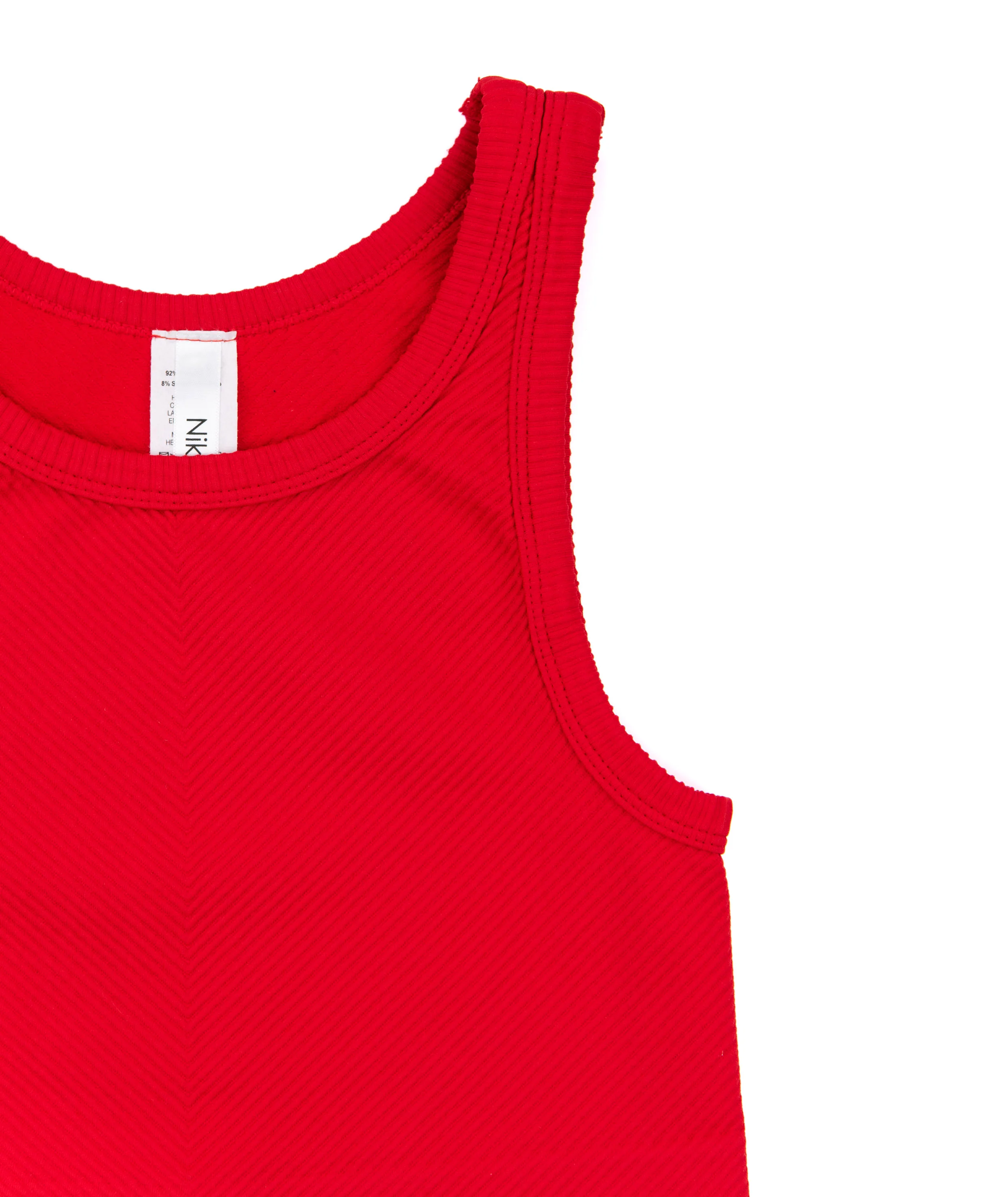 Sawyer Chevron Highneck Crop Top Women 2 - Image 10
