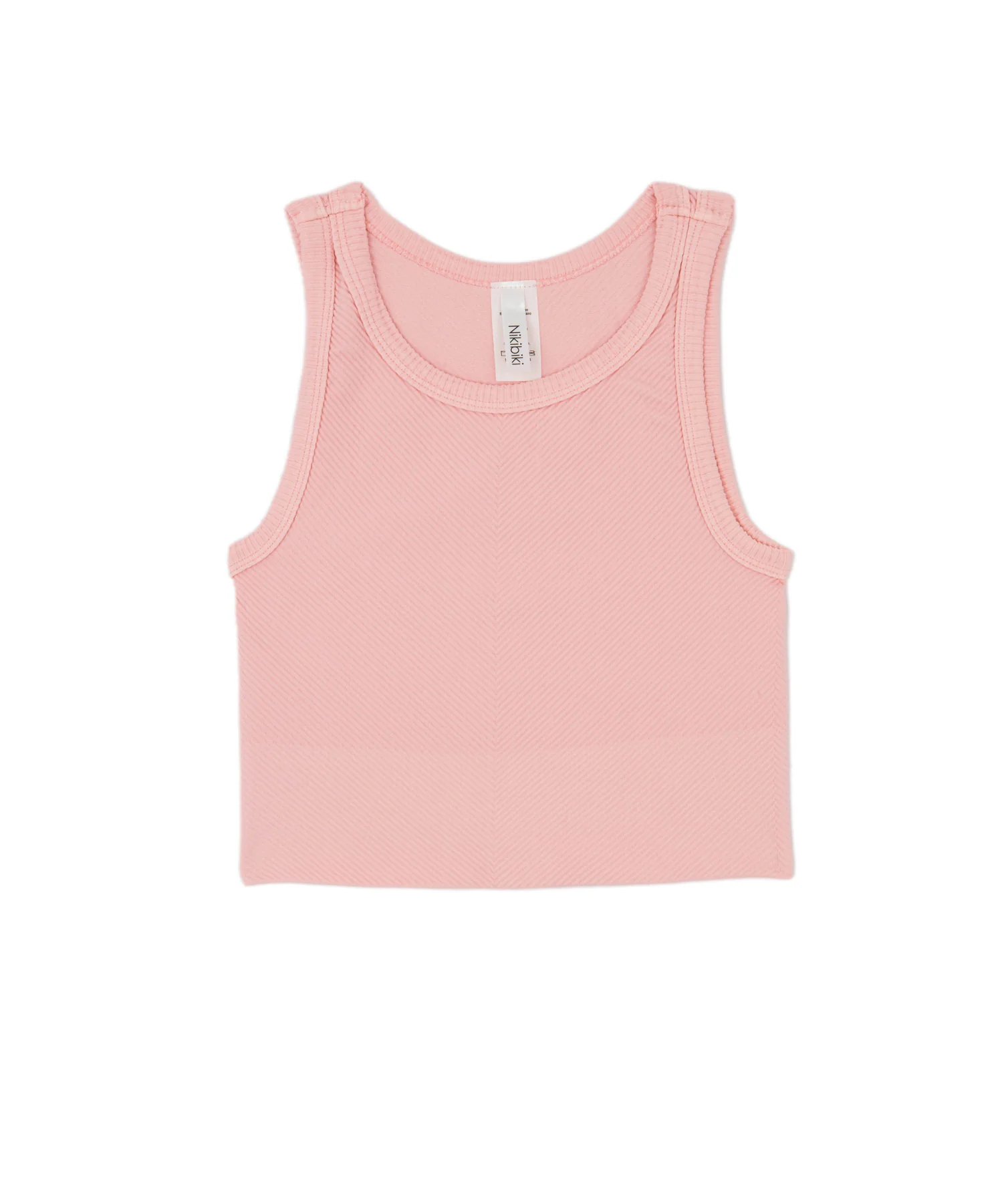 Sawyer Chevron Highneck Crop Top Women 2 - Image 5