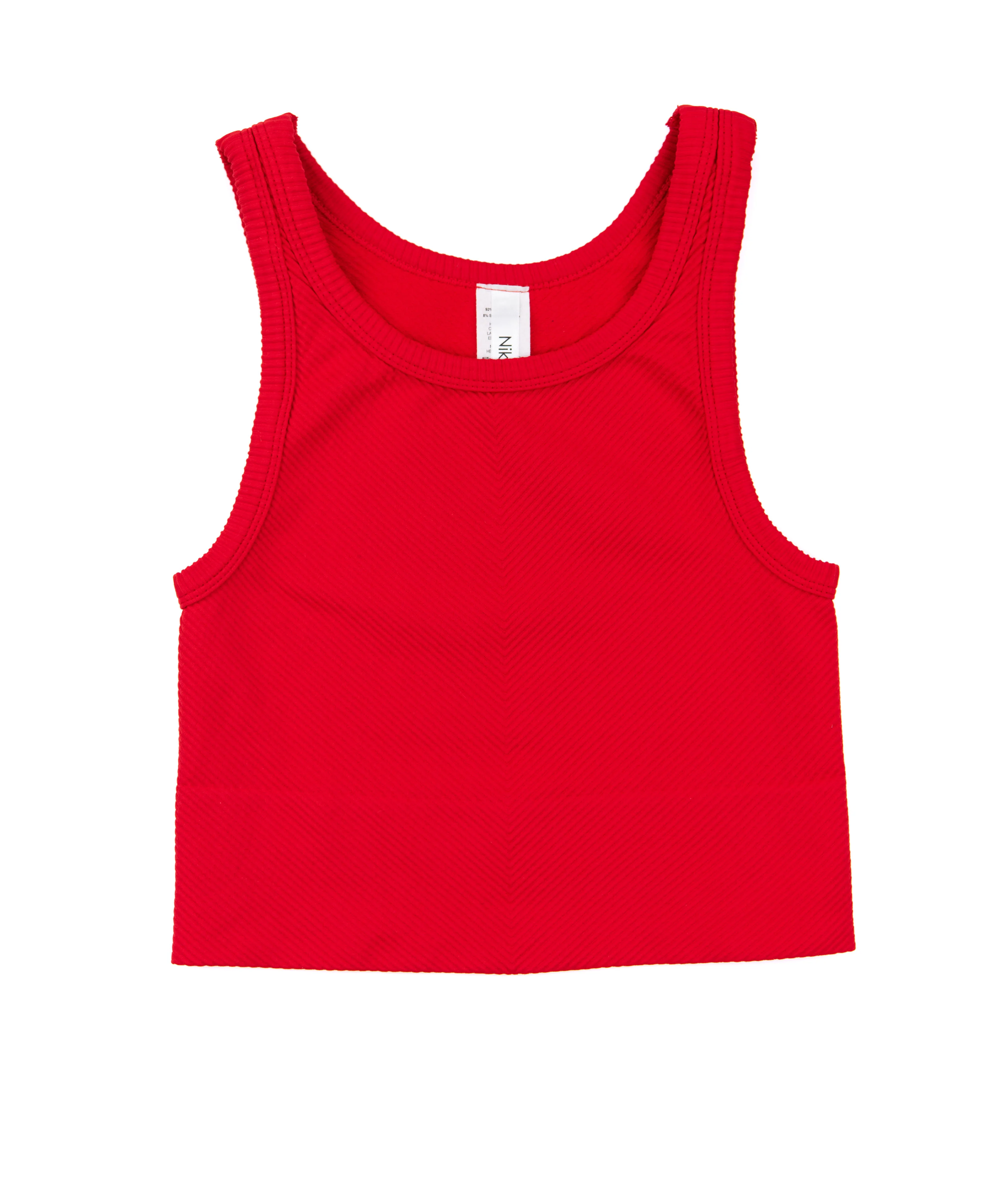 Sawyer Chevron Highneck Crop Top Women 2 - Image 8