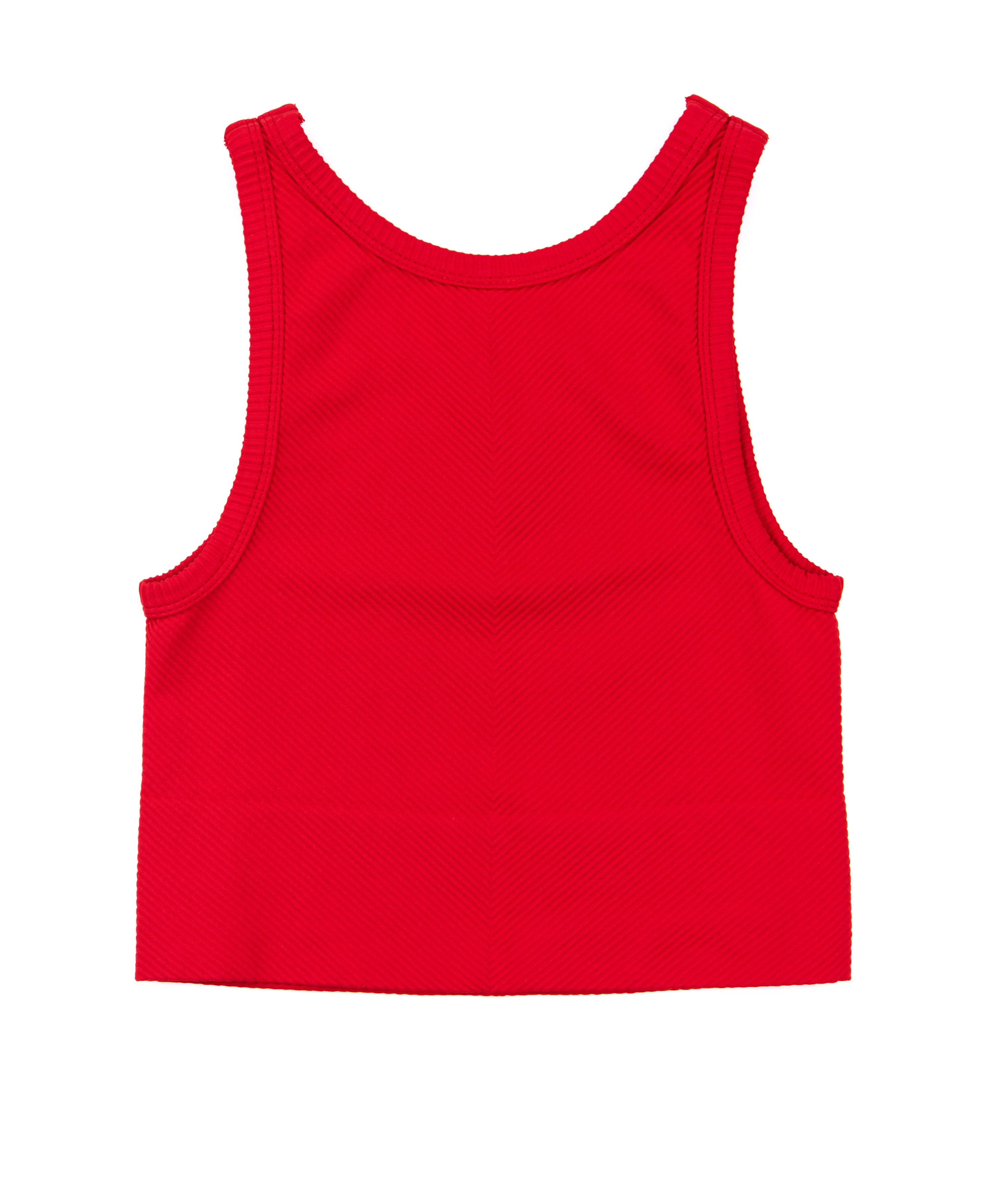 Sawyer Chevron Highneck Crop Top Women 2 - Image 9