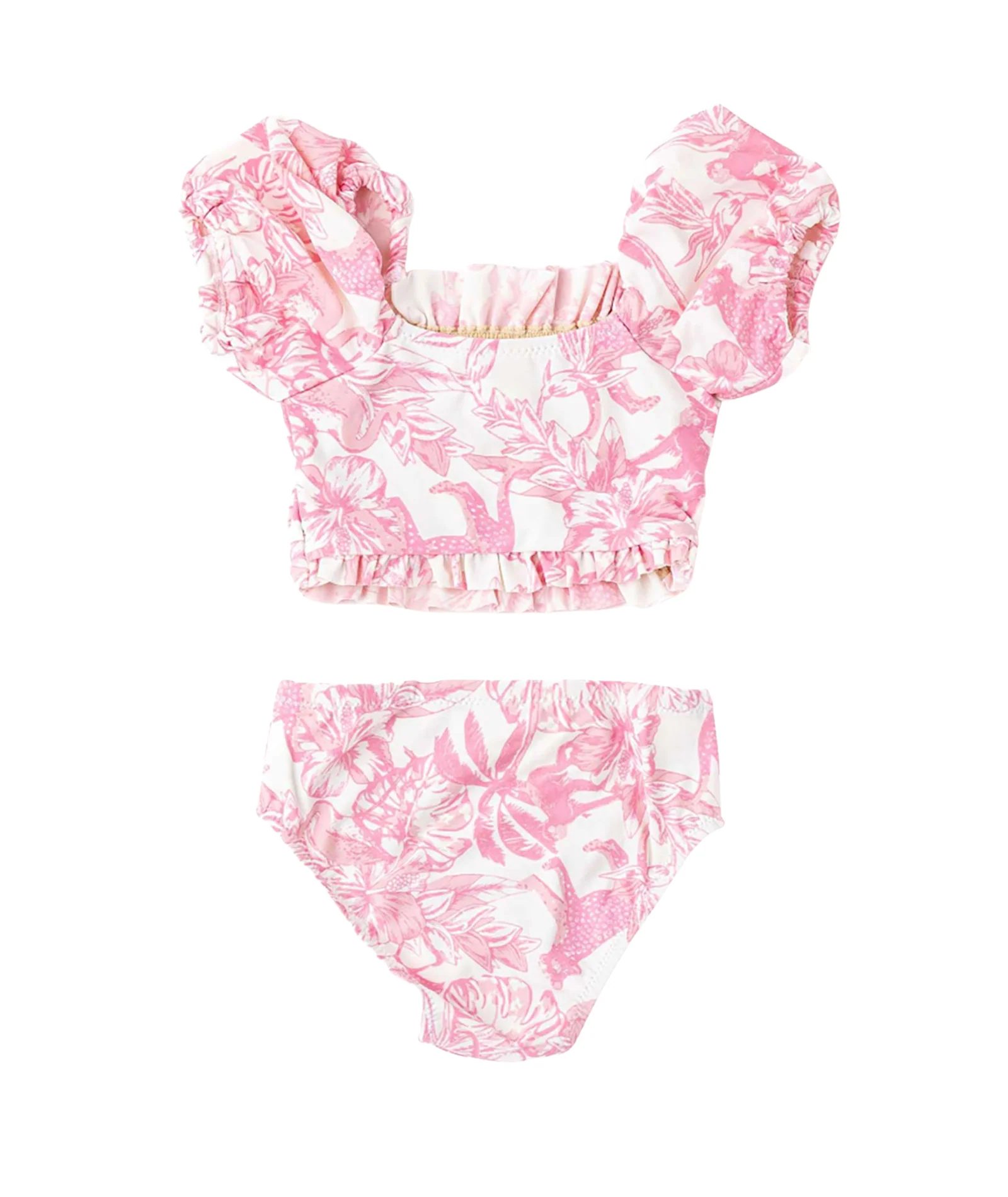 Shade Critters Jilly Smocked 2 Piece Pink Paradise - Image 2