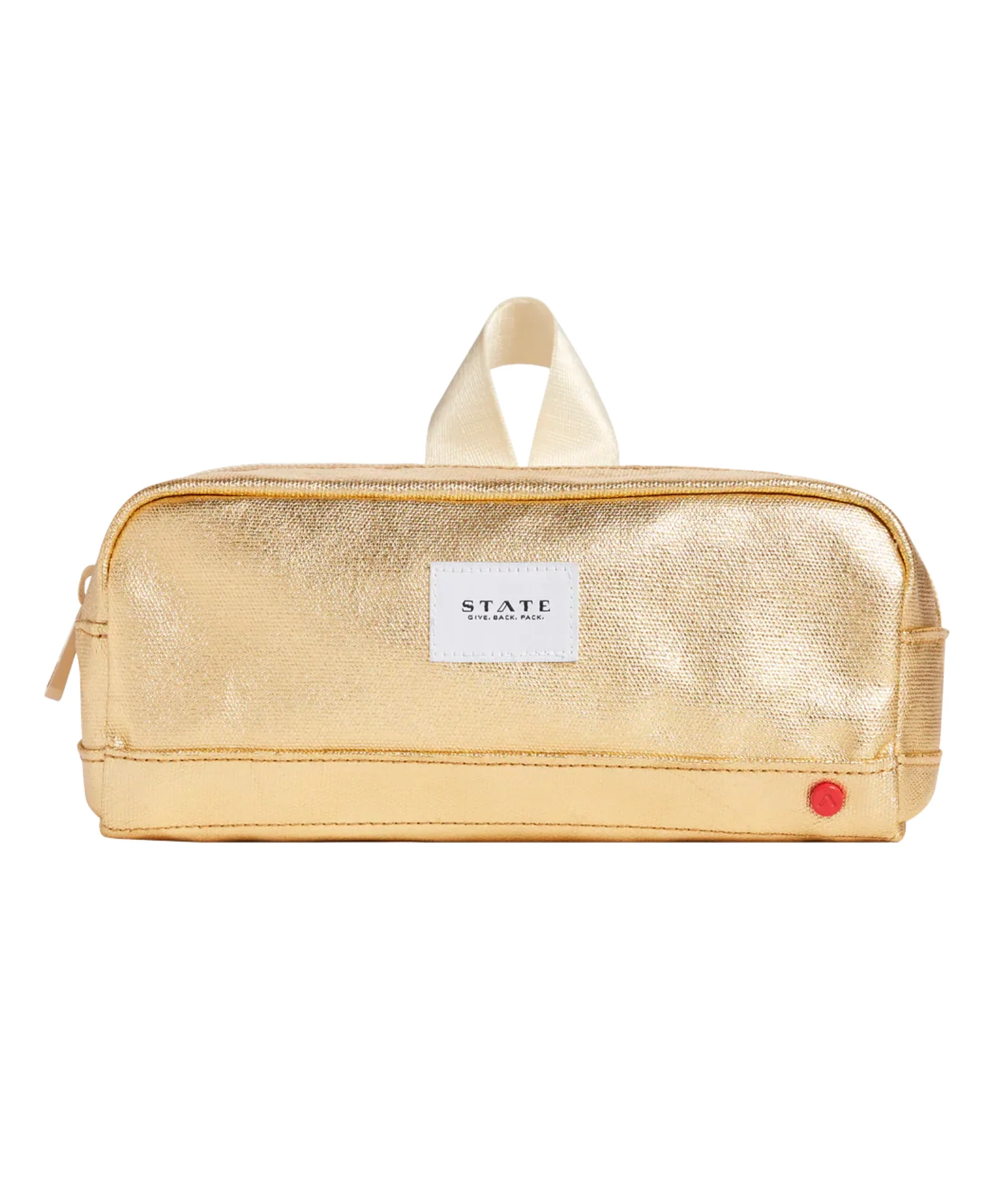 State Bags Clinton Pencil Case Gold