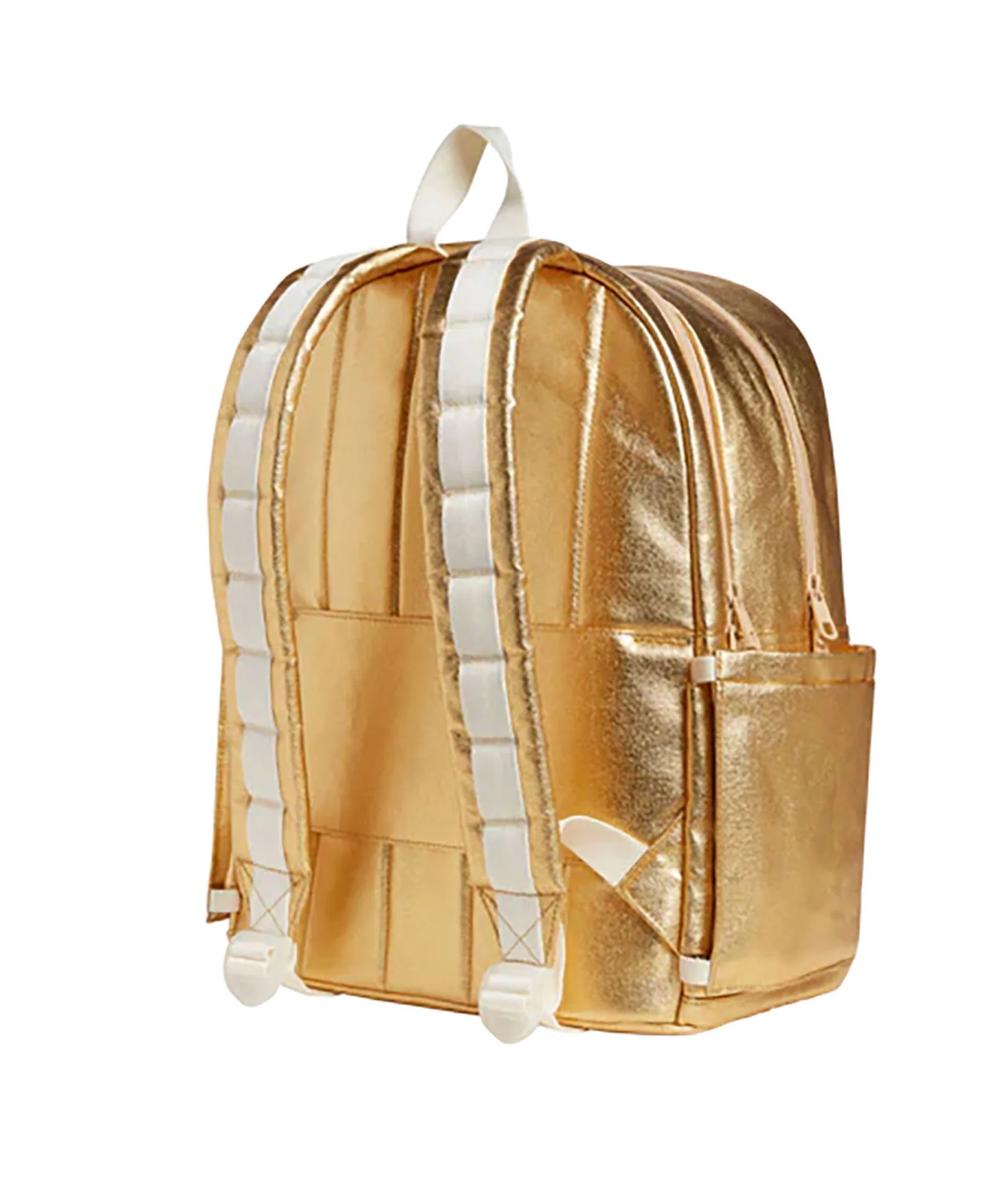 State Bags Kane Kids Double Pocket Large Backpack Gold - Image 2