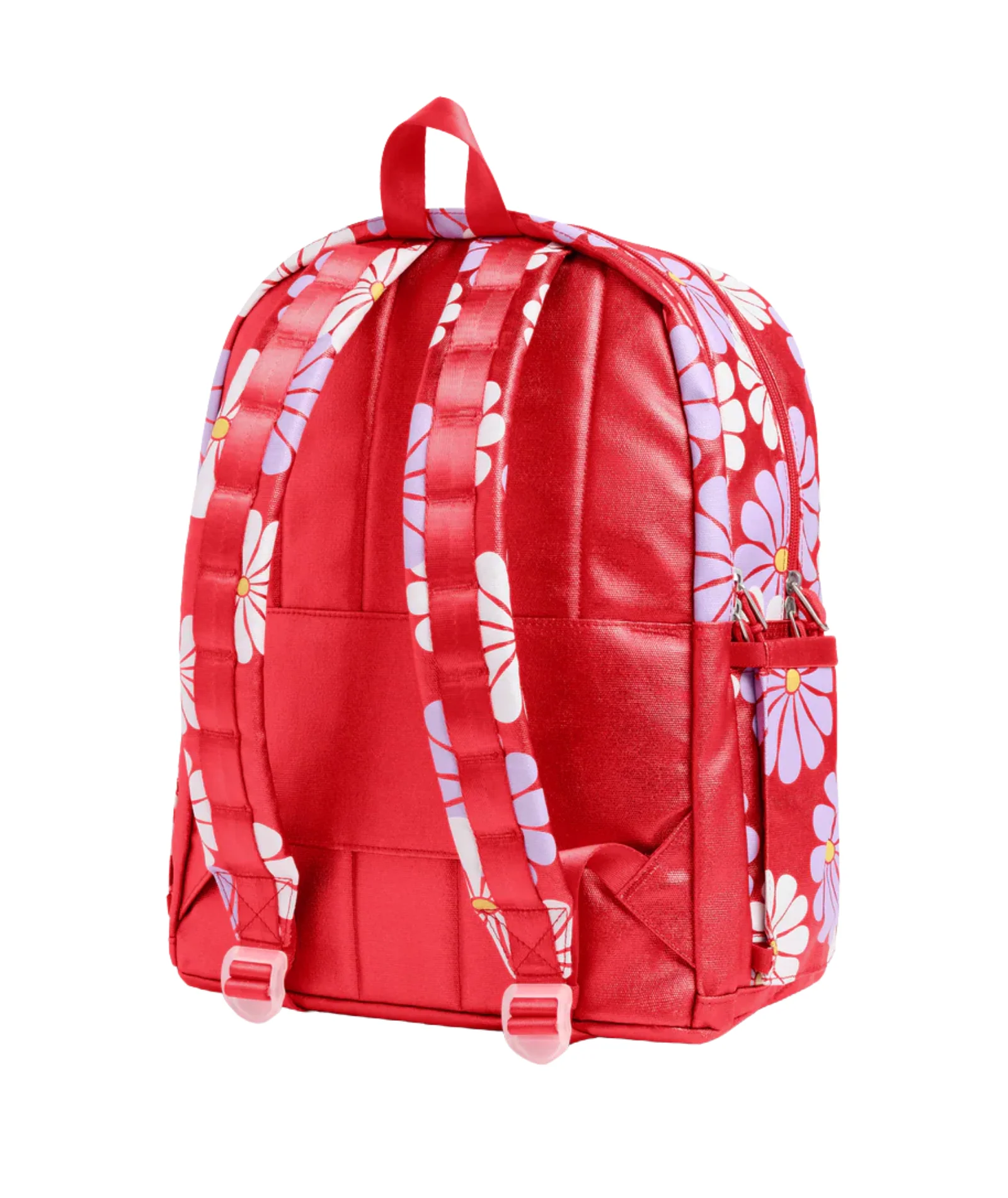 State Bags Kane Kids Double Pocket Backpack Ruby Floral - Image 3