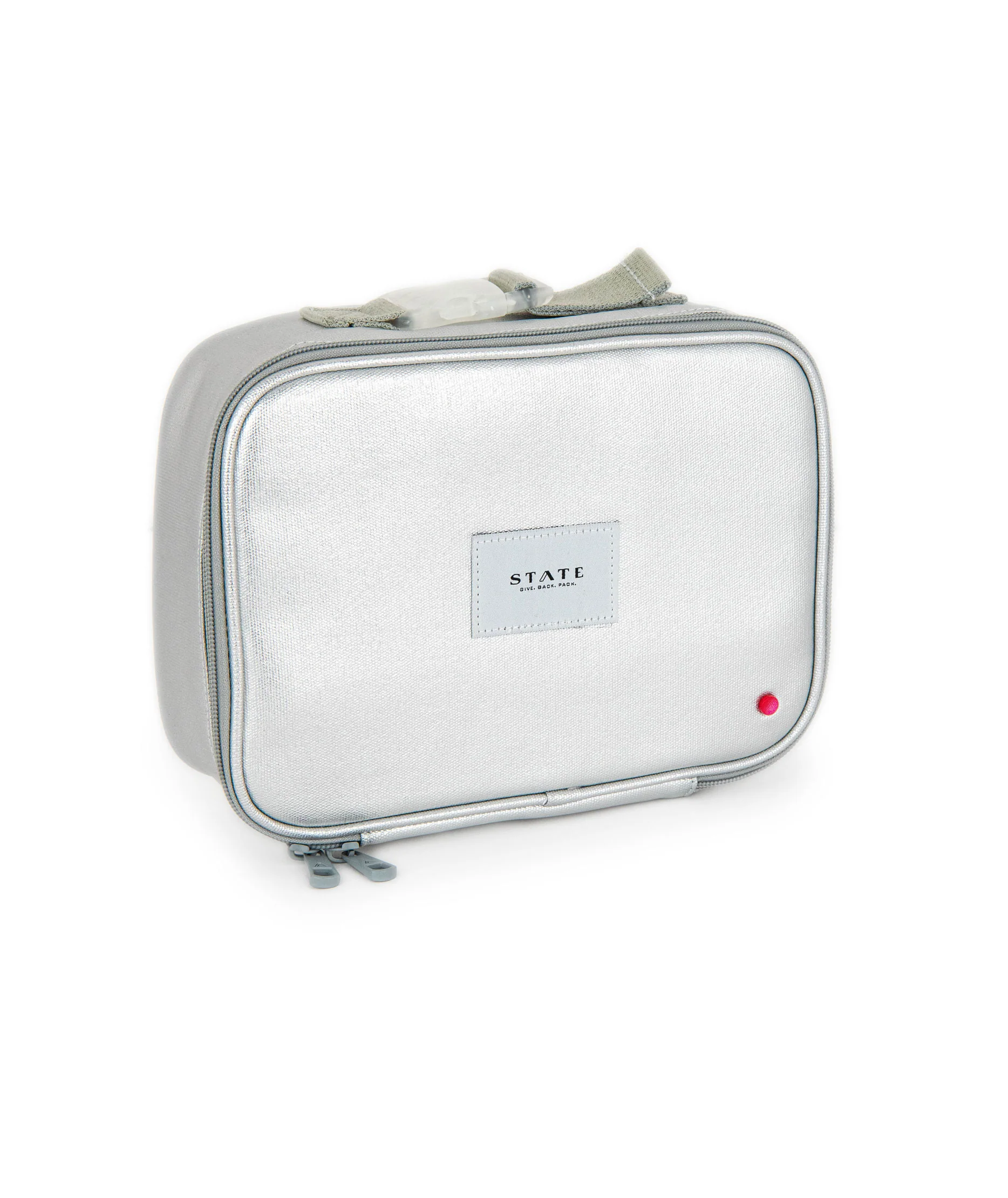 State Bags Rodgers Lunch Box Silver - Image 2
