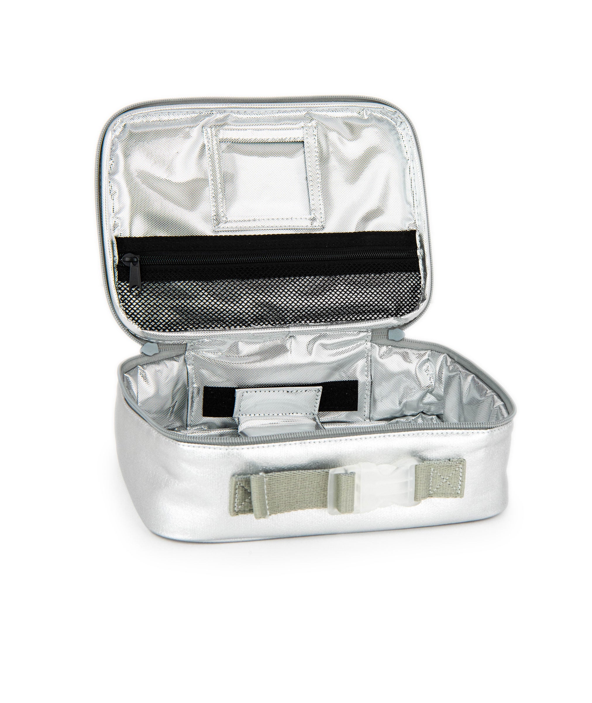 State Bags Rodgers Lunch Box Silver - Image 3