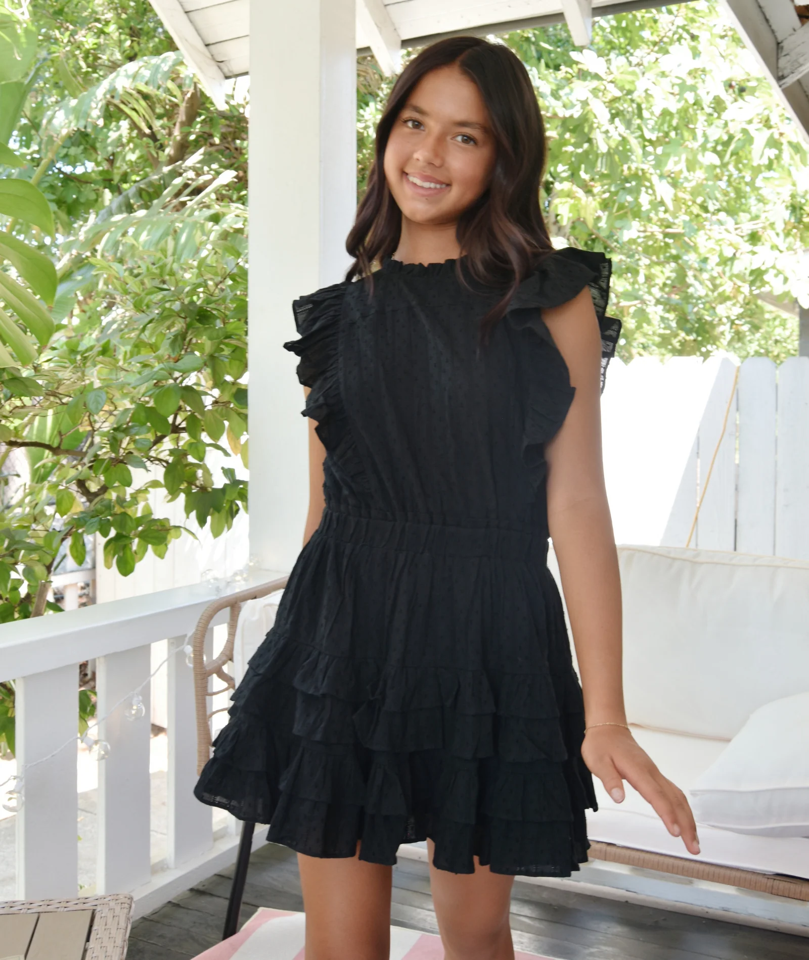 Summer Loving Girls Gustavia Dress Black - Image 2
