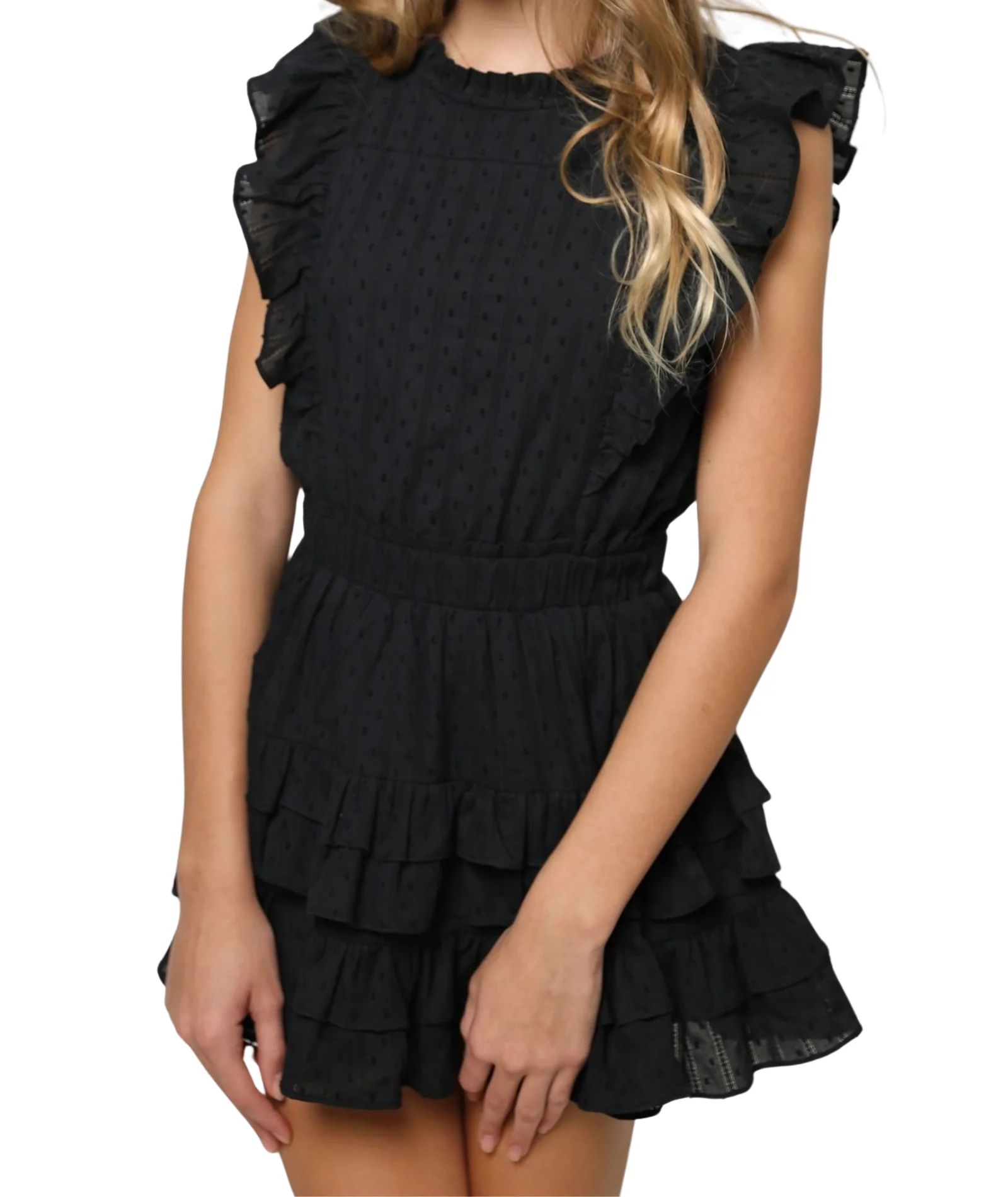 Summer Loving Girls Gustavia Dress Black - Image 3