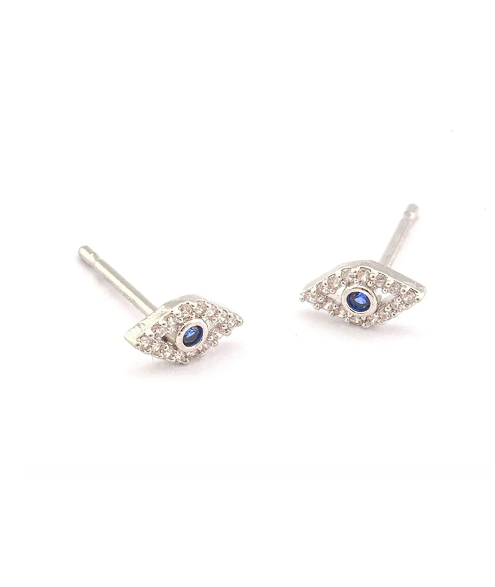 TAI CZ Mini Blue Evil Eye Studs - Image 2